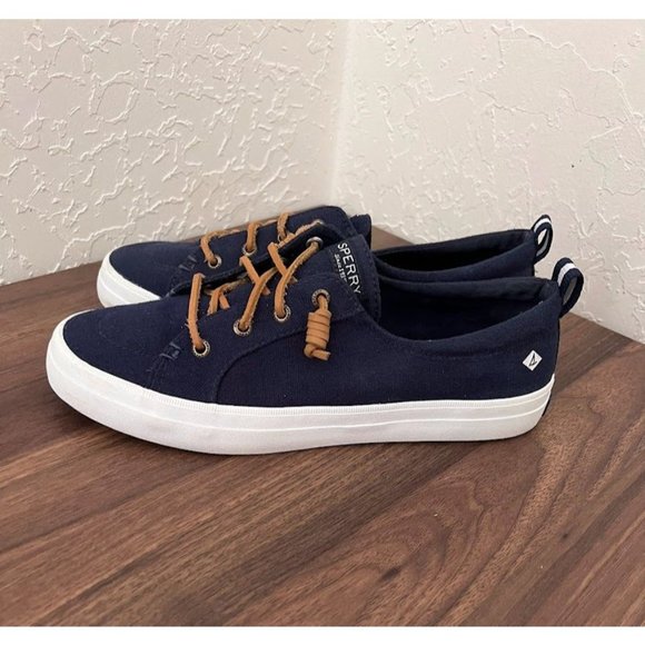 Sperry Women's Crest Vibe Sneaker- Navy - Picture 5 of 11